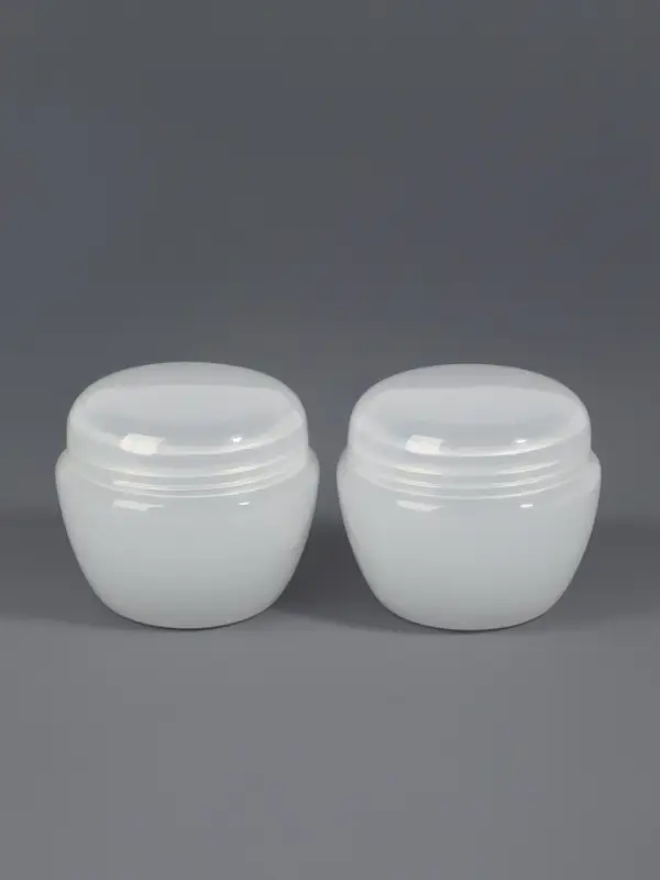 Баночка для хранения, 30 мл, фасовка - 2 шт., белая Баночка для хранения, 30 мл, фасовка - 2 шт., белая