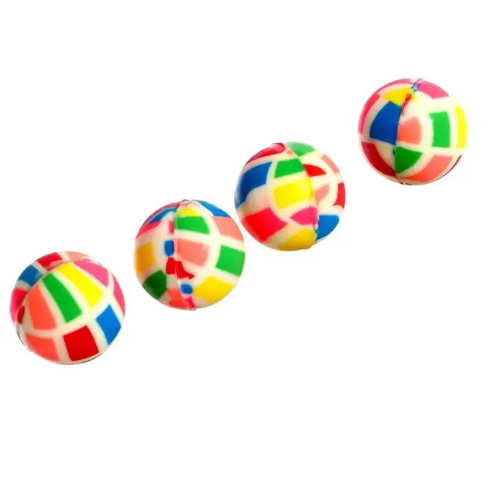 Мяч каучуковый, попрыгунчик «Хочу играть», в банке, 50 шт Мяч каучуковый, попрыгунчик «Хочу играть», в банке, 50 шт