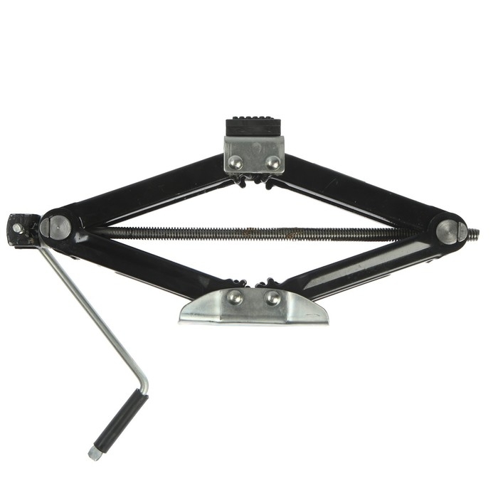 Домкрат ромбический ТУНДРА, с резиновой опорой, высота подъема 100 - 400 мм, 1 тонна Домкрат ромбический ТУНДРА, с резиновой опорой, высота подъема 100 - 400 мм, 1 тонна