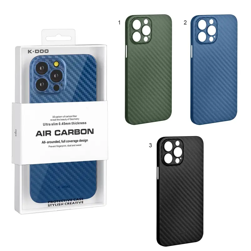 Чехол iPh 13 Pro Max Air Carbon K-DOO Чехол iPh 13 Pro Max Air Carbon K-DOO