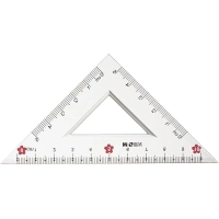 Набор чертежный M&G Sakura Rain (линейка, транспортир, 2 треугольника)