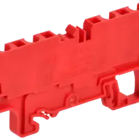 ARMAFIX Клемма пружинная CX2.5-4 четырехконтактная красная IEK