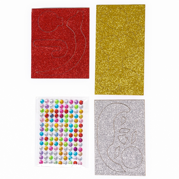 Венок из фетра своими руками на Новый год «Новогодняя Змея», новогодний набор для творчества Венок из фетра своими руками на Новый год «Новогодняя Змея», новогодний набор для творчества