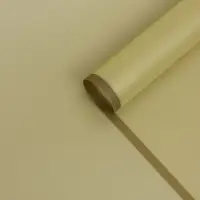 Пленка для цветов, "Полупрозрачная кайма", оливковая, 57х57 см