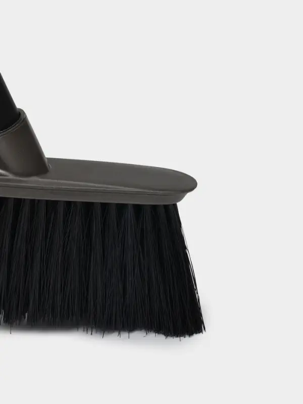 Щётка для пола с совком и кромкой Svip &laquo;Классика&raquo;, пластик, 8&times;24&times;88 см, серый