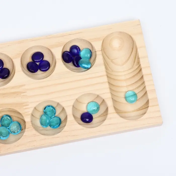 Настольная игра на логику &laquo;Калах. Манкала&raquo;, 48 камней