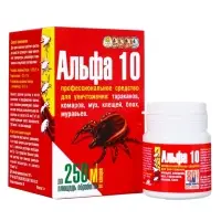 Средство для уничтожения насекомых "Альфа 10", в коробке, 5 г