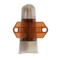 Угол наружный для плинтуса &laquo;Деконика&raquo;, с крепежом, 85 мм, 2 штуки, цвет 002 светло-серый