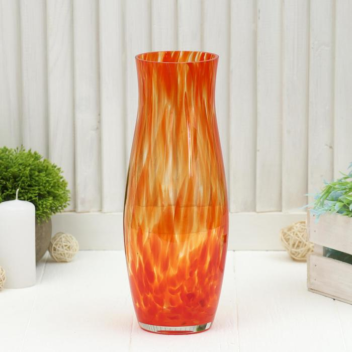 Ваза Ваза "Гранд" красная 26см