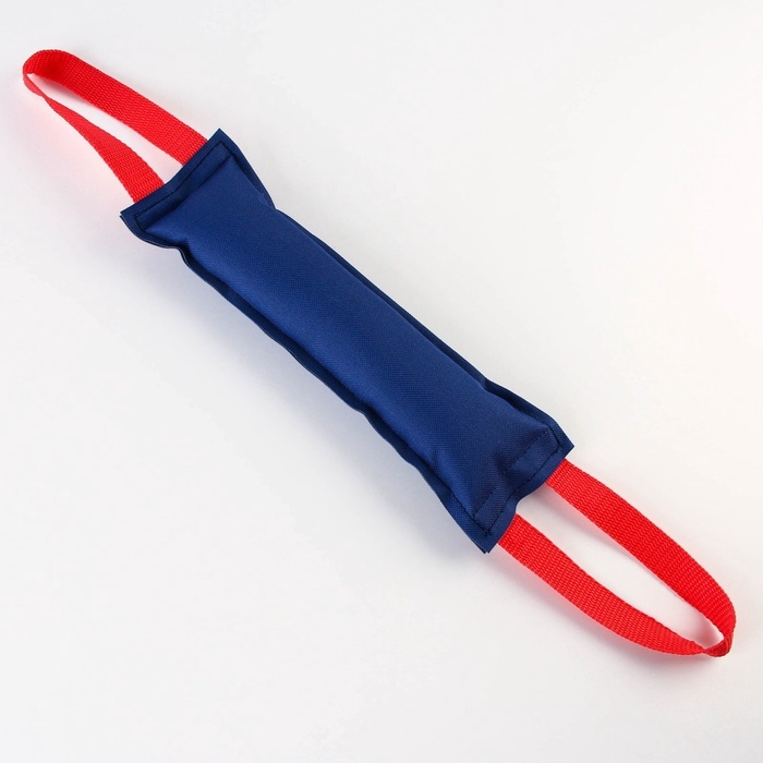 Игрушка-кусалка с 2 ручками, темно-синяя, 28 х 8 см Игрушка-кусалка с 2 ручками, темно-синяя, 28 х 8 см