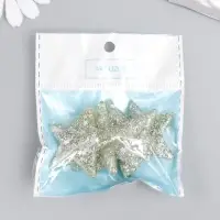 Декор для творчества пластик "Блестящая звёздочка" золото 3,8х3,8 см Декор для творчества пластик "Блестящая звёздочка" золото 3,8х3,8 см