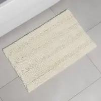 Коврик для дома LaDо́m, букли, плотность 1900 г, 50&times;80 см, белый