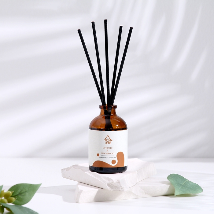 Диффузор ароматический Апельсин с корицей 50 мл Диффузор ароматический Апельсин с корицей 50 мл