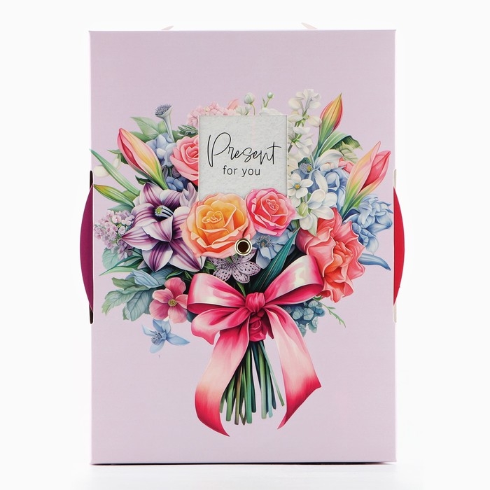 Коробка складная «Букет для тебя », 21 х 15 х 7 см Коробка складная «Букет для тебя », 21 х 15 х 7 см