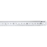 Линейка  измерительная 150х19 мм металлическая Micron 42158