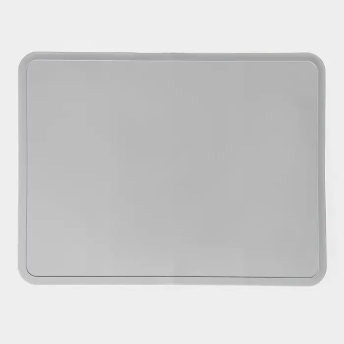 Коврик для сушки посуды &laquo;Шилдон&raquo;, силикон, 39.5&times;30&times;0.1 см, серый