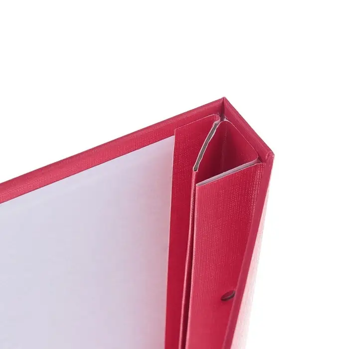 Папка &laquo;Магистерская диссертация&raquo; бумвинил, гребешки/сутаж, без бумаги, красная, (вместимость до 300 листов)