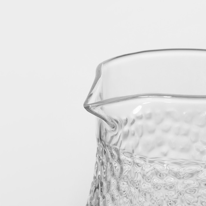 Набор для напитков из стекла Magistro «Эко.Сара», 5 предметов: кувшин 1,5 л, 4 кружки 300 мл