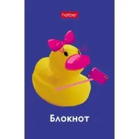 Блокнот А7, 48 листов, в клетку, на склейке, &laquo;#Мыутки&raquo;, обложка мелованная бумага, ламинация, трёхцветный блок, блок 60 г/м&sup2;, 5 В МИКС