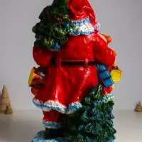 Фигура "Дед мороз" 52х32х26,5 см, красный Фигура "Дед мороз" 52х32х26,5 см, красный