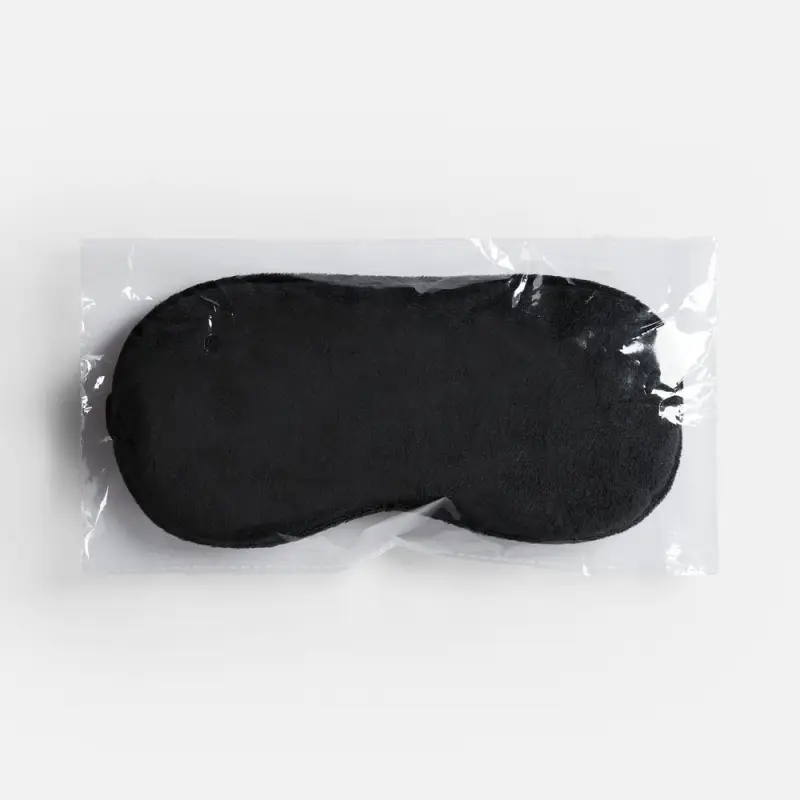 Двухстороняя маска для сна Veluto, черная