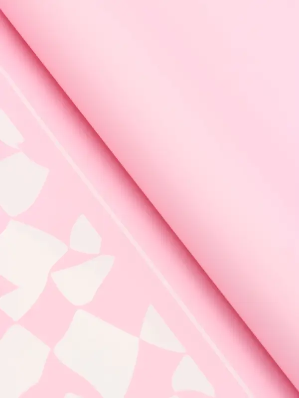 Пленка для цветов, розовая, 57х57 см