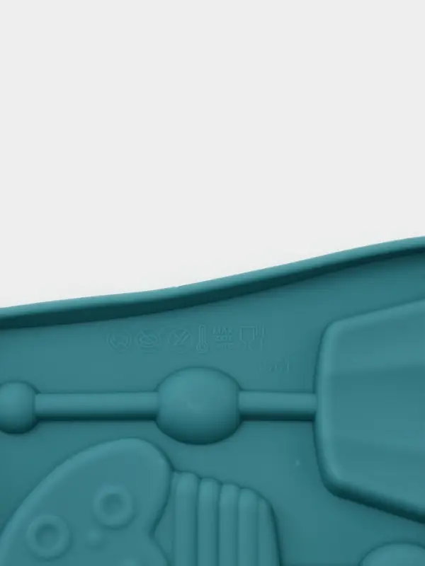 Форма для леденцов Доляна &laquo;Капкейк&raquo;, силикон, 27.5&times;16.5 см, 6 ячеек (6&times;7 см), с палочками, МИКС