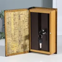 Шкатулка книга-сейф &laquo;Классика русской рыбалки&raquo;, дерево, с замком, 21&times;13&times;5 см