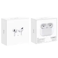 Наушники беспроводные Hoco EW04, TWS, вакуумные, Bluetooth 5.1, 30/400 мАч, шумоподавление, белые