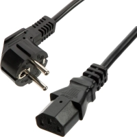 Кабель питания Euro-C13 (F), 10А, 0,75мм2, 1.8м, чер (OPC001)