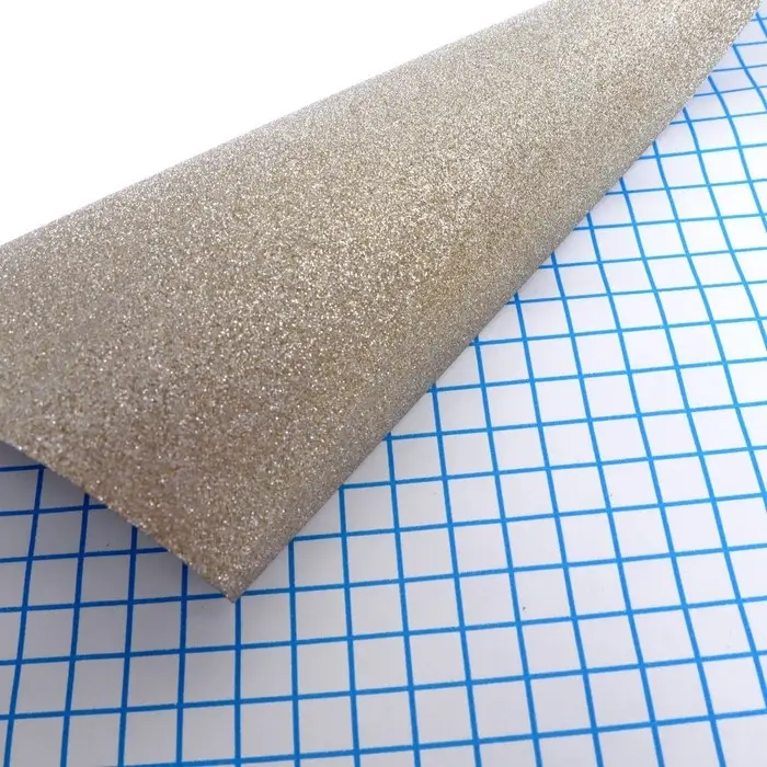 Пленка самоклеящаяся цветная deVENTE, 0,45 х 1 м, 100 мкм, золотистая с блёстками Пленка самоклеящаяся цветная deVENTE, 0,45 х 1 м, 100 мкм, золотистая с блёстками