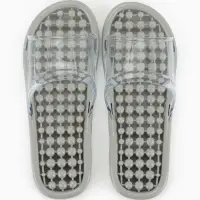 Массажёр для ног, тапочки, пара, 27 см, размер 40-42, серый