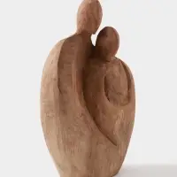 Абстракция &laquo;Семья&raquo;, 16&times;7&times;26 см, манговое дерево