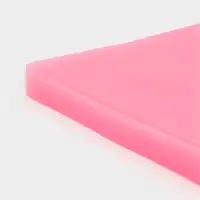 Молд для заливки &laquo;Новогодние флажки&raquo;, силикон, 12 ячеек, 13.5&times;0.8 см, розовый