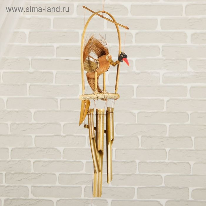 Музыка ветра бамбук Музыка ветра бамбук "Птица" 55х20х30 см
