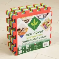 Мягкий коврик - пазл &laquo;Животные&raquo;, 9 деталей, универсальный
