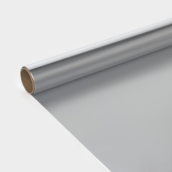 Фольга пищевая алюминиевая Доляна, универсальная, 44 см × 7 м, 14 мкм Фольга пищевая алюминиевая Доляна, универсальная, 44 см × 7 м, 14 мкм