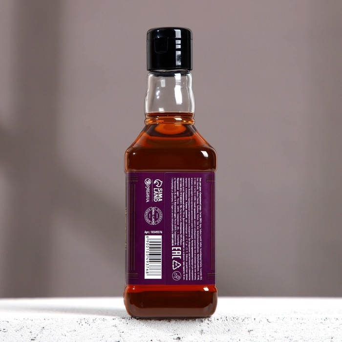 Гель для душа во флаконе виски, 250 мл, аромат древесный с пряными нотами, Новый Год Гель для душа во флаконе виски, 250 мл, аромат древесный с пряными нотами, Новый Год