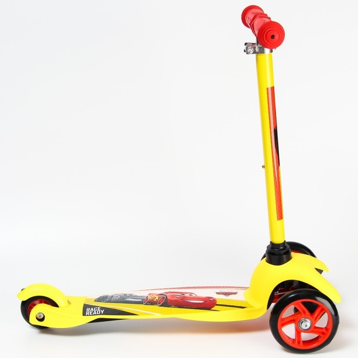 Самокат детский складной Тачки, колёса PU 120/80 мм, ABEC 7, цвет желтый Самокат детский складной Тачки, колёса PU 120/80 мм, ABEC 7, цвет желтый