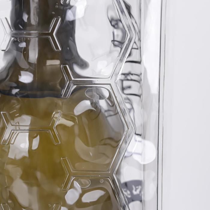 Пакет подарочный из пластика под бутылку, упаковка, «Cold heart», 11 х 36 х 11 см Пакет подарочный из пластика под бутылку, упаковка, «Cold heart», 11 х 36 х 11 см