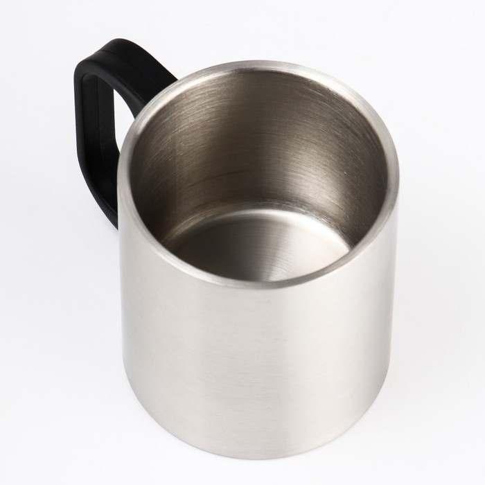 Термокружка, 180 мл, Туризм  Термокружка, 180 мл, Туризм "Мастер К", сохраняет тепло 2 ч, 8 х 9.5 см, хром