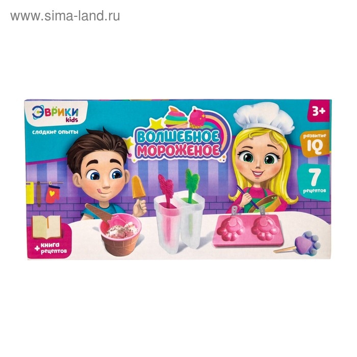 Набор кулинарии для детей «Волшебное мороженое» Набор кулинарии для детей «Волшебное мороженое»