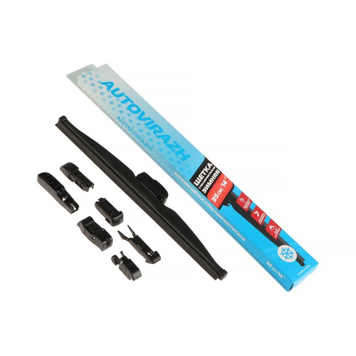 Щетка стеклоочистителя Autovirazh, 14 Щетка стеклоочистителя Autovirazh, 14"/350 мм, зимняя, крючок