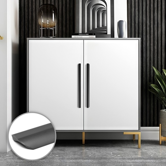 Ручка-скоба CAPPIO RSC030, м/о 480 мм, цвет черный Ручка-скоба CAPPIO RSC030, м/о 480 мм, цвет черный