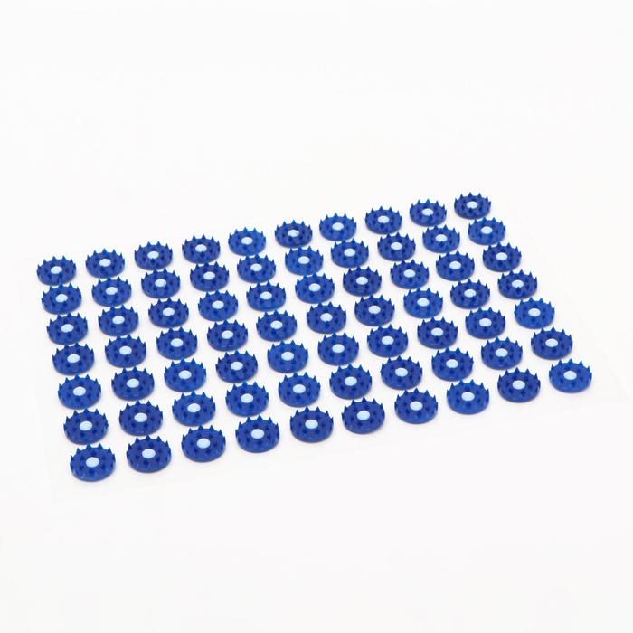 Аппликатор Аппликатор "Кузнецова", 70 колючек, пленка, 23 х 32 см, синий.