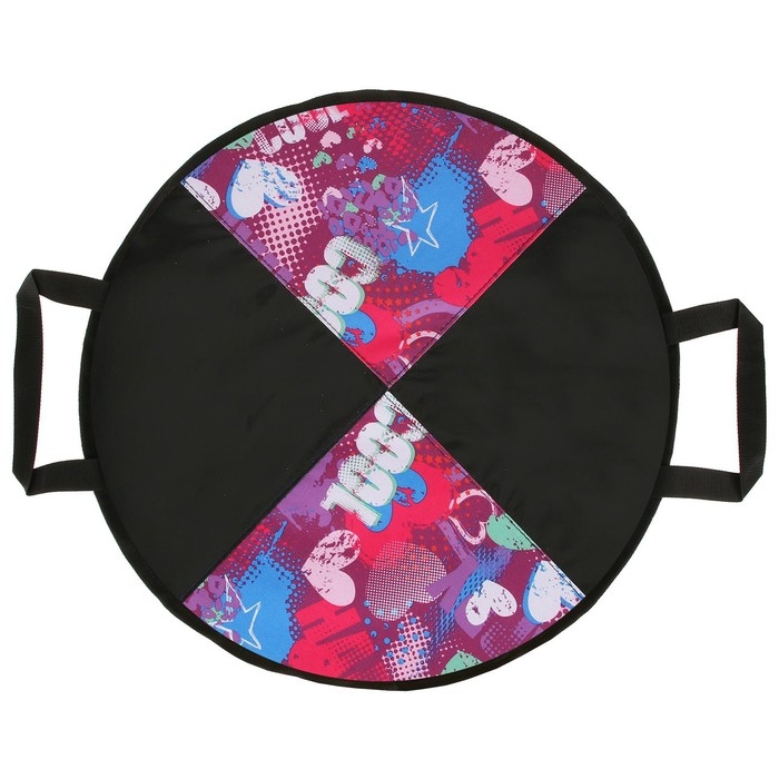 Ледянка-плюшка, d=60 см, цвета микс Ледянка-плюшка, d=60 см, цвета микс