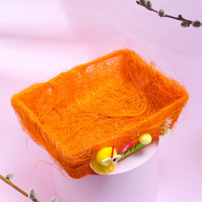 Пасхальная декоративная корзинка  Пасхальная декоративная корзинка "Радость"  20х18х7 см