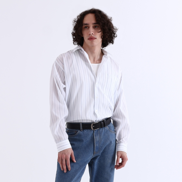 Ремень мужской «Великан», ширина 4 см, винт, пряжка металл, цвет чёрный Ремень мужской «Великан», ширина 4 см, винт, пряжка металл, цвет чёрный