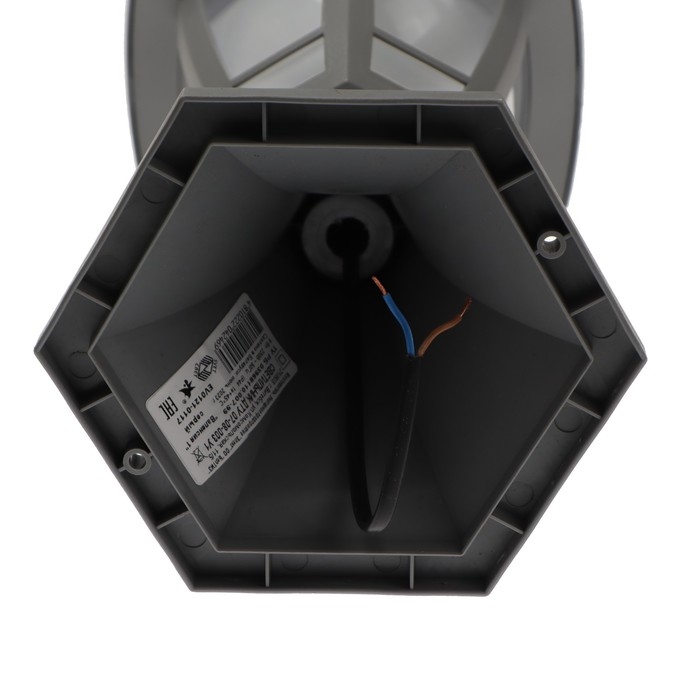 Светильник ДТУ 07-8-003 У1 Валенсия 1, 8 Вт, IP44, серый Светильник ДТУ 07-8-003 У1 Валенсия 1, 8 Вт, IP44, серый