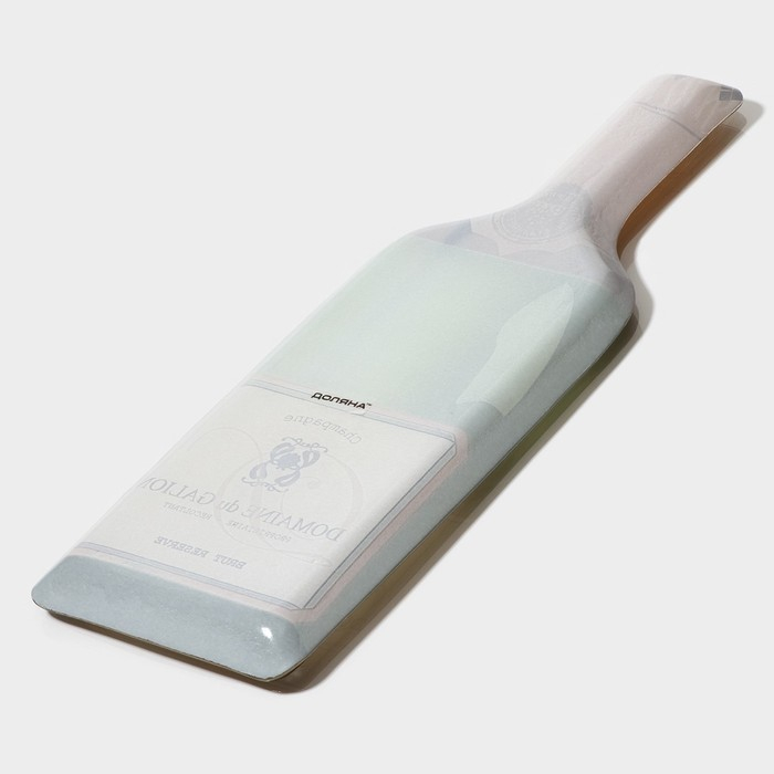 Блюдо стеклянное сервировочное Доляна «Игристое», 34,5×11,5×1,5 см Блюдо стеклянное сервировочное Доляна «Игристое», 34,5×11,5×1,5 см